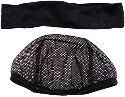 LIANXIAO-Velvet peruca Grip Headband peruca Cap flexibil Grip Band nici o alunecare fixa peruca banda de par pentru sintetic