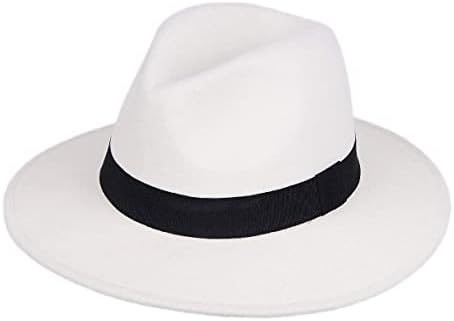 Daesan 1920 alb și negru Gangster fedora pălărie răcnește 20s costum de petrecere de Anul Nou