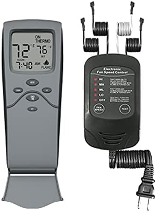 Skytech 3301-Fscrf Timer / termostat semineu & amp; Viteza ventilatorului Electronic de Control de la distanță