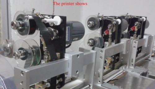 MXBAOHENG Semi-automată Mașină de etichetare cu etichete plate cu imprimantă