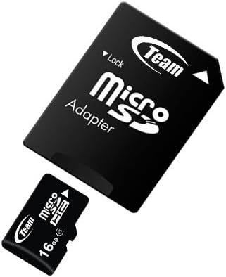 16gb Turbo Speed Class 6 card de memorie MicroSDHC pentru LG TE365 te-365 Tribe Next. Cardul de mare viteză vine cu adaptoare
