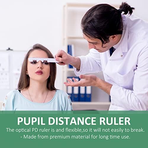 Toftoficu 10pcs metter ochi oftalmic instrument din plastic optic pd riglă pupil la distanță de ochelari de la distanță accesorii