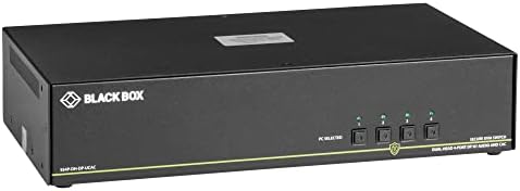 Rețea cutie neagră-SS4P-DH-DP-UCAC - cutie neagră KVM cu Computer CAC - 4-1 utilizator Local - 3840 x 2160-6 x USB-Desktop