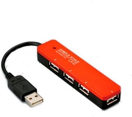 iBUFFALO H431NV Arvel USB 2.0 hub compatibil cu 4 porturi, alimentat cu Autobuz, portocaliu