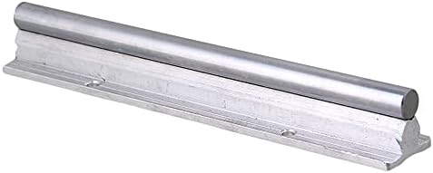 Sbr12 argint L200mm liniar rulment ghid feroviar aluminiu & amp; Oțel cu 12mm Dia ax pentru mașină CNC
