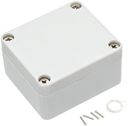 Awclub impermeabil dustproof IP65 ABS Plastic Junction Box în aer liber universal electric proiect incintei Gri 2.48x2.28x1.30