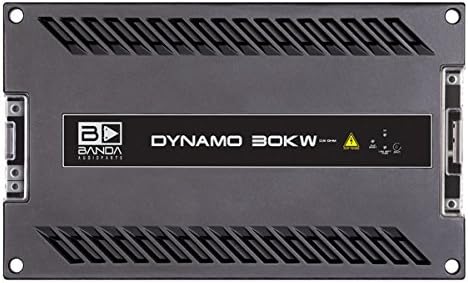 Banda Audioparts Dynamo30K Clasa de competiție H V One Channel 30000W la 0,5 ohmi auto Amplificator mono mono cu filtru subsonic