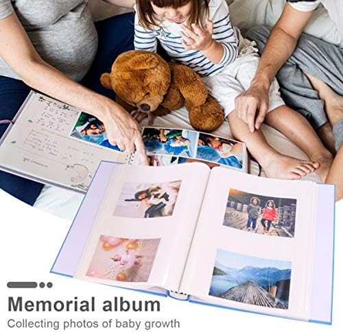 Nuanobesty Photo Album Album Album Photo Book Album 200 Photo Family 8 Familie Aniversare a nunții pentru bebeluși album de