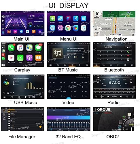 9 4 + 64gb Android 10 în Dash auto Stereo Radio Se potrivesc pentru Toyota Avensis 3 2008 09 10 11 12 13 14 15 GPS Navigare