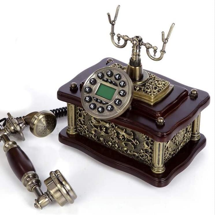 Gayouny Push-to-Dial Living Decorare Dial cu fir telefon Telefon fix Telefoane fixe pentru biroul de acasă