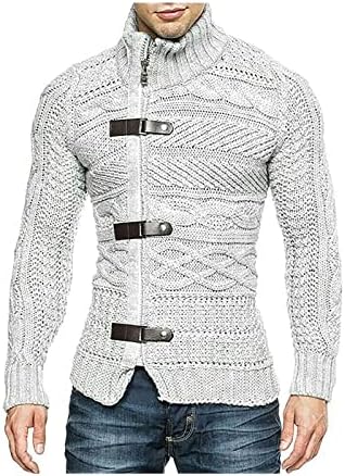 Jachete impermeabile ADSSDQ pentru bărbați, Jachete de iarnă cu mâneci lungi Men Men Classic Solicitare Solid Solid Clasic