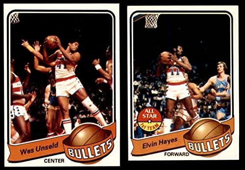 1979-80 Topps Washington Bullets Team Set Washington Bullets EX/MT+ Glolose